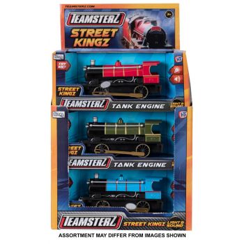 Teamsterz Lights & Sounds Train Engine assorted ( ONLY SOLD in Display of 12 )