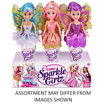 "ZURU Sparkle Girlz 10.5"" Fairy Doll assorted ( ONLY SOLD in Display of 12 )"