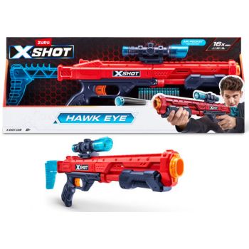 Zuru XSHOT Excel - Hawk Eye Dart Shooter with 16 Darts