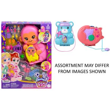 Polly Pocket Wearable Compact assorted ( ONLY SOLD in Carton of 4 )