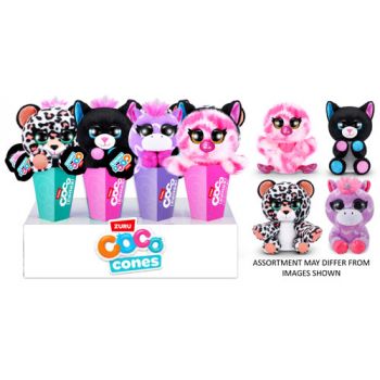 ZURU Coco Cones NEON assorted ( ONLY SOLD in Display of 12 )