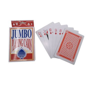 Playing Cards JUMBO ( ONLY SOLD in Display of 12 )