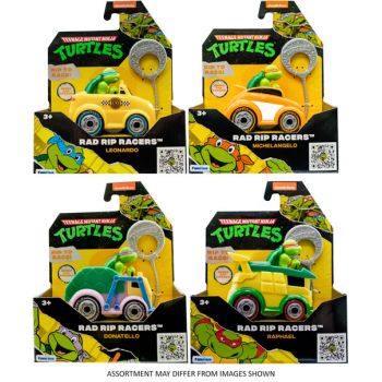 Teenage Mutant Ninja Turtles Rad Rip Racers assorted ( ONLY SOLD in Carton of 6 ) ( was RRP $12.99 )