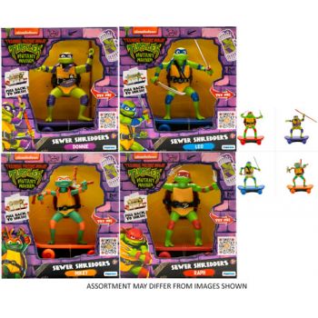 Teenage Mutant Ninja Turtles Sewer Shredders MOVIE assorted ( ONLY SOLD in Carton of 4 ) ( was RRP $19.99 )