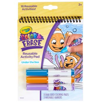 Crayola Color & Erase Reusable Activity Pad - Under the Sea