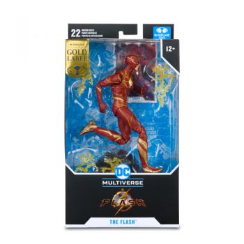 McFarlane DC The Flash Movie 7inch - The Flash ( Gold Label )