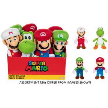 Nintendo Super Mario Plush assorted WAVE 2 ( ONLY SOLD in Display of 8 )