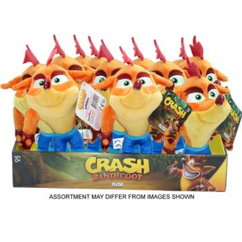 Crash Bandicoot Small Plush assorted ( ONLY SOLD in Carton of 12 )