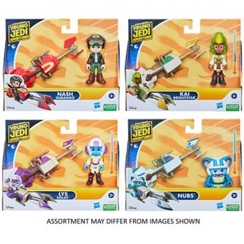 Star Wars Young Jedi Figure & Vehicle assorted ( ONLY SOLD in Carton of 4 )