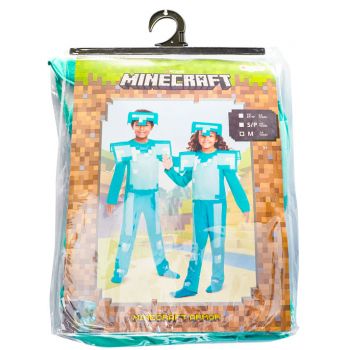Minecraft Armor Fancy Dress Costume - Age 7-8