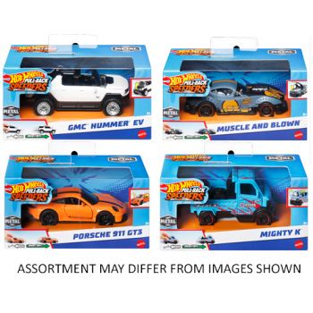 Hot Wheels Pullbacks assorted ( ONLY SOLD in Carton of 12 )