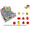 Squishy Mochi Fruit assorted ( ONLY SOLD in Display of 60 )