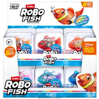 ZURU Robo Alive Fish Series 3 assorted ( ONLY SOLD in Display of 12 )