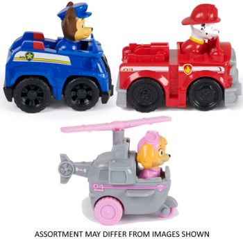 Paw Patrol Pullback Deluxe Vehicles Assorted ( ONLY SOLD in Display of 24 )