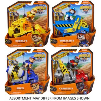 Rubble & Crew Core Vehicles Assorted ( ONLY SOLD in Carton of 4 )