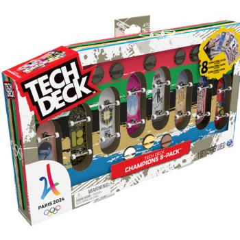 Tech Deck 96mm Olympic 8 Board Pack ( was RRP $54.99 )
