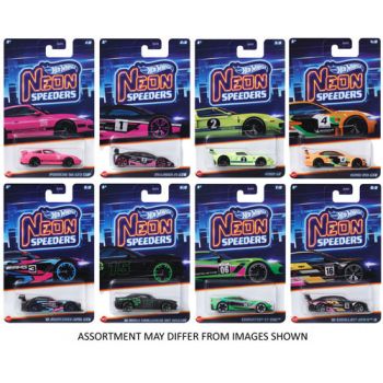 Hot Wheels Neon Speeders assorted ( ONLY SOLD in Carton of 10 )