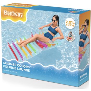 Summer Colours Folding Lounge ( was RRP $39.99 )
