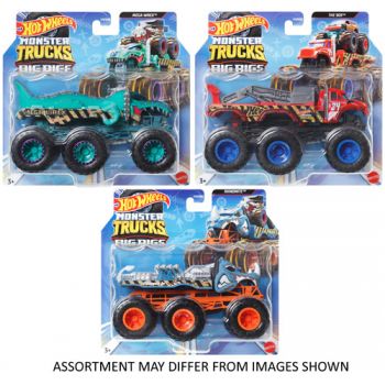 Hot Wheels Monster Trucks Big Rigs assorted ( ONLY SOLD in Carton of 4 )
