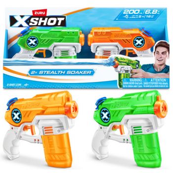 Zuru XSHOT Water Blaster - Stealth Soaker Twin Pack