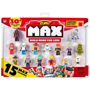 Zuru MAX Build Construction 15 Figurine Pack