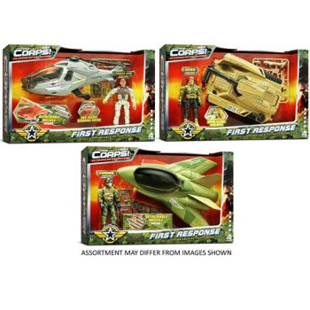 The Corps! First Response Vehicles assorted