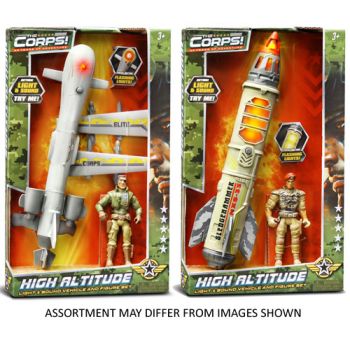 The Corps! High Altitude Lights & Sounds Vehicles assorted