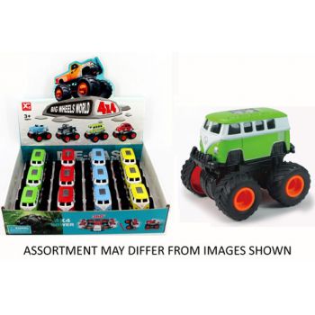 Friction Alloy Bus assorted ( ONLY SOLD in Display of 12 )
