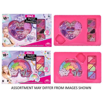 2 in 1 Stylish Jewellery Set assorted