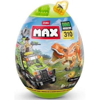 ZURU MAX Build Dino Escape Egg Capsule 310 Bricks