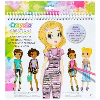 Crayola Creations Fashion Sketch Kit