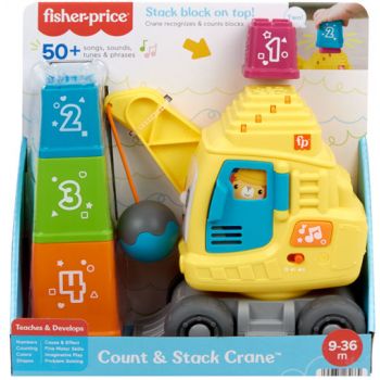 Fisher Price Infant Count & Stack Crane