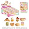 Bakery Squishies 5.5cm assorted ( ONLY SOLD in Display of 16 )