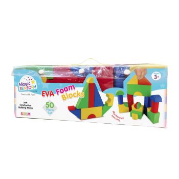 Magic Sensory Softy Blocks 50pcs