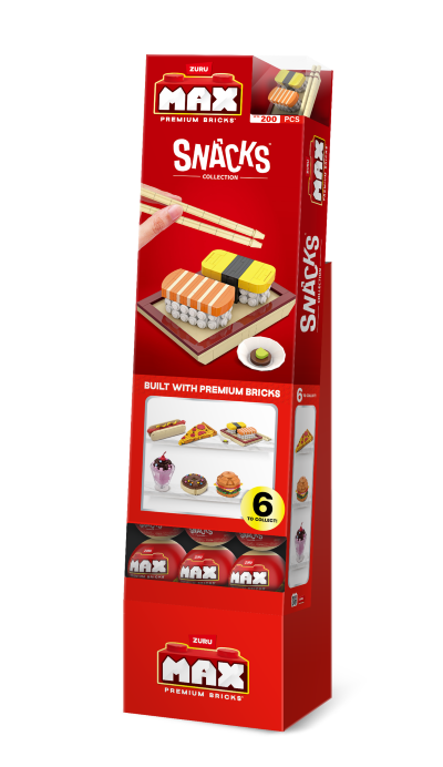 Zuru MAX Premium - Snack Series ( ONLY SOLD in Display 29 ) ( was RRP $12.99 )