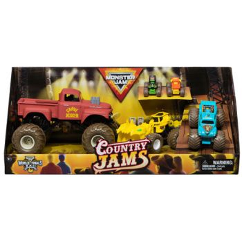 Monster Jam 1:24 & 1:64 3 Pack
