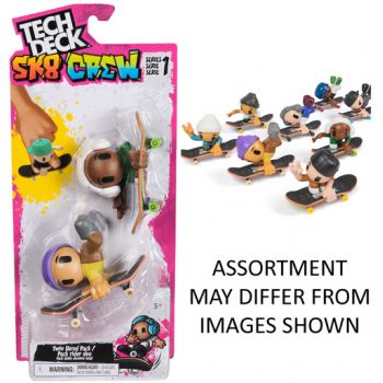 Tech Deck ACS 96mm SK8 Crew Starter Pack assorted ( ONLY SOLD in Carton of 4) ( was RRP $19.99 )