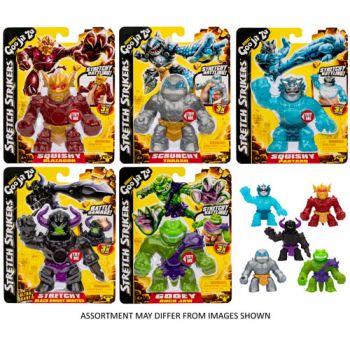Heroes of Goo Jit Zu S11 Stretch Strikers Hero assorted ( ONLY SOLD in Carton of 8 )