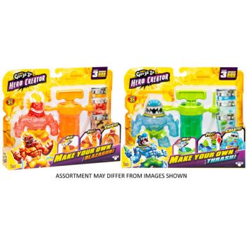 Heroes of Goo Jit Zu S11 Goo Extreme Hero Creator Pack assorted ( ONLY SOLD in Carton of 3 )