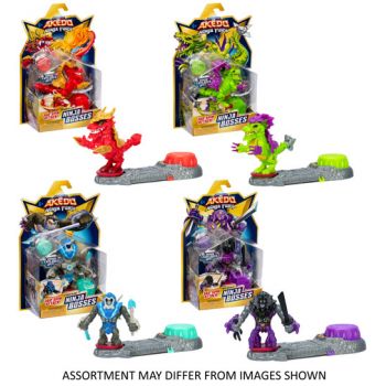 Akedo S7 Ninja Fury Mega Bosses Single Pack assorted ( ONLY SOLD in Carton of 3 )