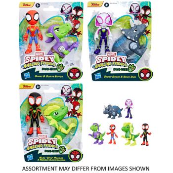 Spidey and Friends Hero Dino Webs Figure assorted ( ONLY SOLD in Carton of 4 )