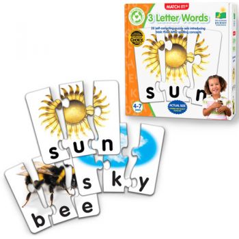 Learning Journey Match It! - 3 Letter Words