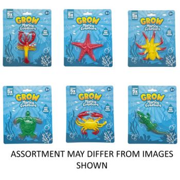 Growing Marine Creatures assorted ( ONLY SOLD in CARTON of 24 )