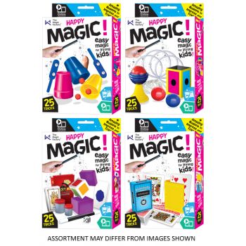 Happy Magic Set 25 Tricks assorted