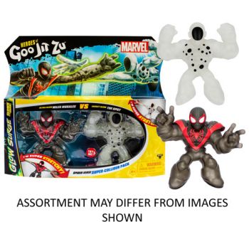 Heroes of Goo Jit Zu Marvel S9 Glow Surge Versus Pack assorted ( ONLY SOLD in Carton of 4 )
