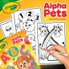 Crayola Colouring Book 96 pages - Alpha Pets