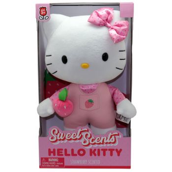 Hello Kitty Basic Plush Scented - Strawberry