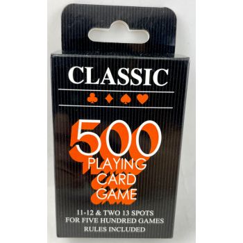 Classic 500 Playing Card Game ( ONLY SOLD in Carton of 12 )