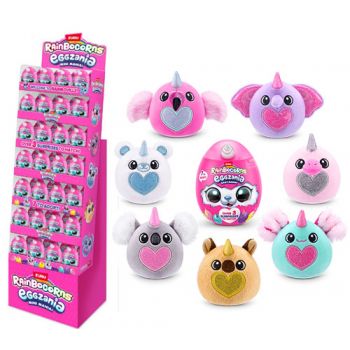 ZURU Rainbocorns Eggzania Soft Mini Series 1 ( ONLY SOLD in Display of 56 )