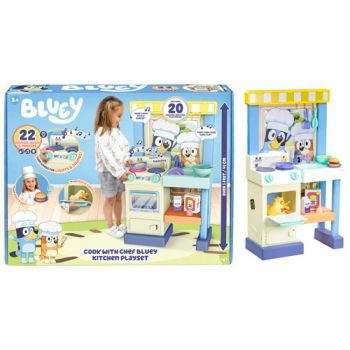 Bluey Bake with Me Deluxe Kitchen Playset
